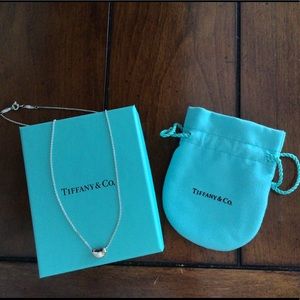 Tiffany & Co. Bean Design Pendant Necklace